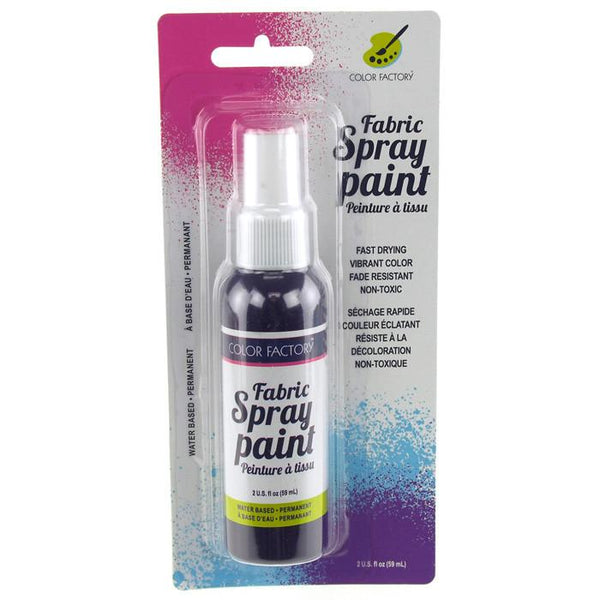 Fabric Color Spray Paint, 59mL, 5-Inch, Purple Pizzazz