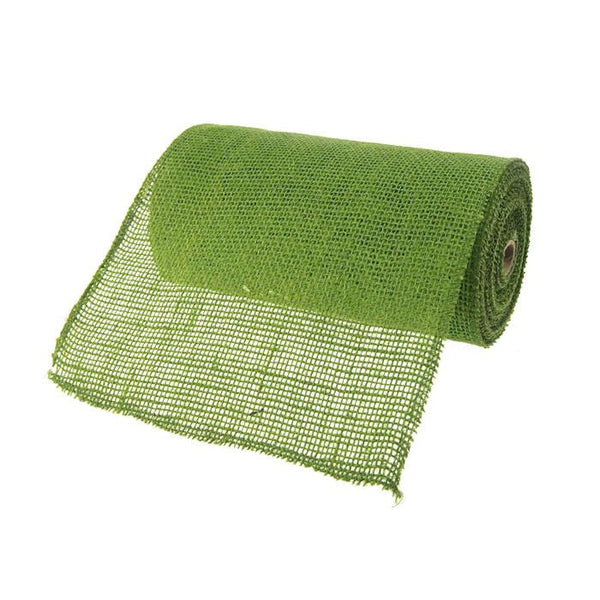 Burlap Rolls Jute Fabric, 9-Inch, 10 Yards, Green