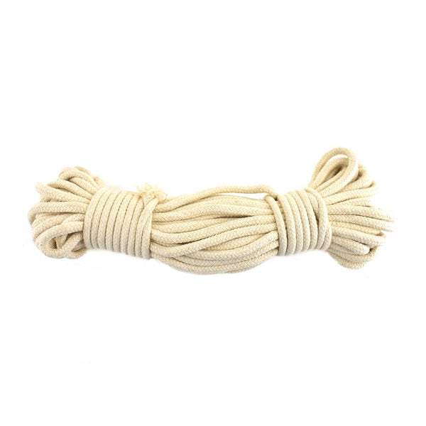 Ivory Cotton Rope Bundle, 4mm, 16-Yard