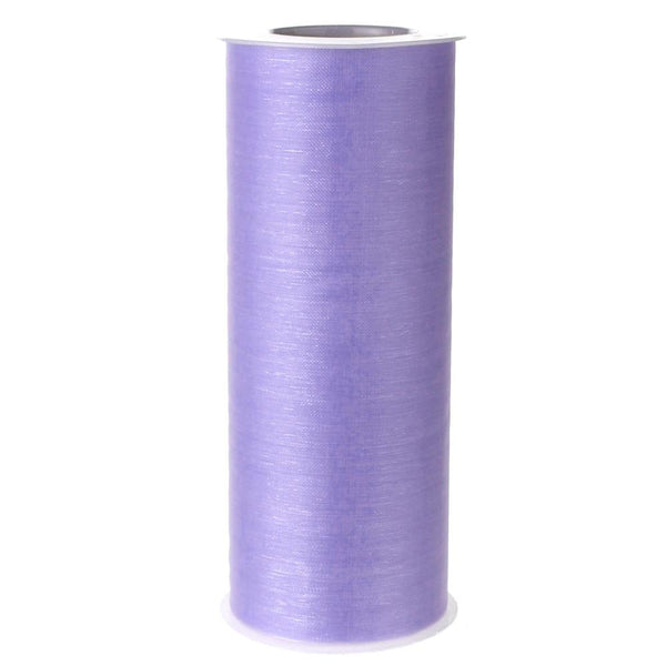 Organza Spool Roll, 6-Inch, 25 Yards, Lavender