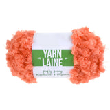 Fluffy Fancy Solid Colored Polyester Yarn Bundle, 65-Yard