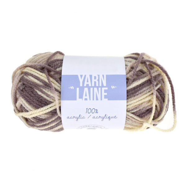 Multi-Dyed Acrylic Yarn Bundle, 115-Yard, Earth