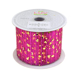 Glitter Stripes Confetti Christmas Ribbon, 2-1/2-Inch, 10 Yards