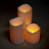 Flameless Plastic Candle LED Light, Ivory