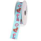 ABC Blocks Grosgrain Ribbon, 7/8-inch, 10-yard