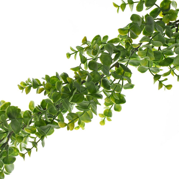 Artificial Eucalyptus Plant Garland, Green, 8-Feet