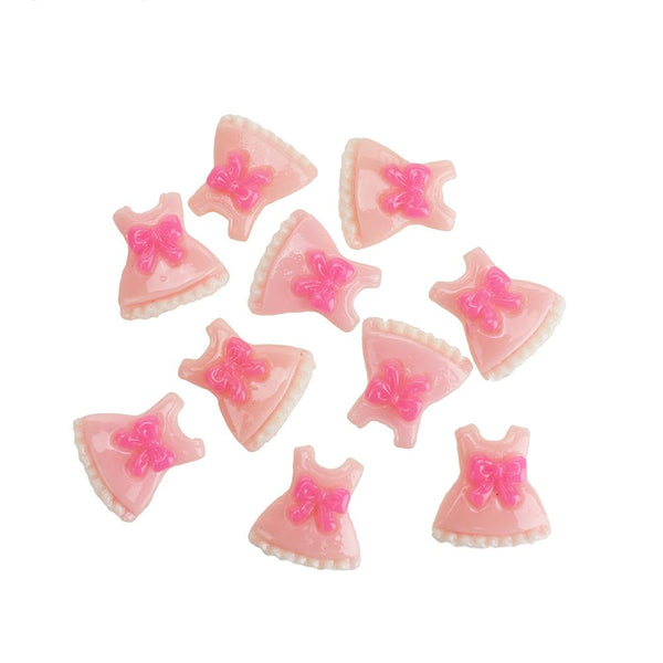 Baby Shower Baby Clothing Table Scatter, 3/4-Inch, 10-Count, Pink