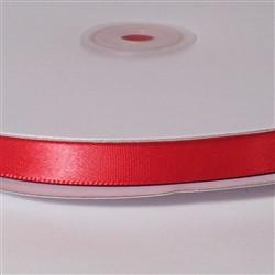 Single-faced Satin Ribbon 7/8-inch, 100-Yard, Christmas Scarlet Red