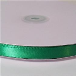 Single-faced Satin Ribbon 3/8-inch, 100-Yard, Emerald Green