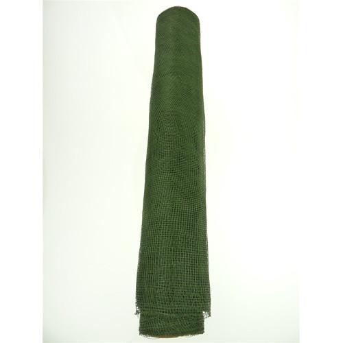 Floral Mesh Wrap  Roll, 21-Inch, 10 Yards, Moss Green