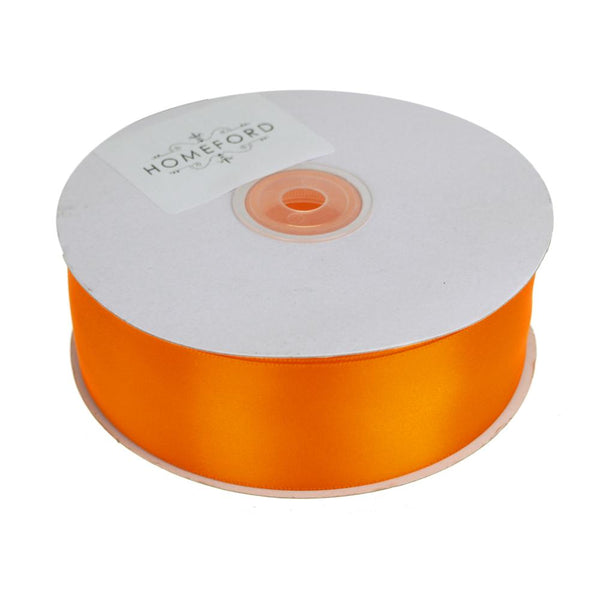 Single Face Satin Ribbon, 1-1/2-Inch, 50 Yards, Orange