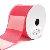 Large Gradient Stripes Wired Ribbon, 10 Yards