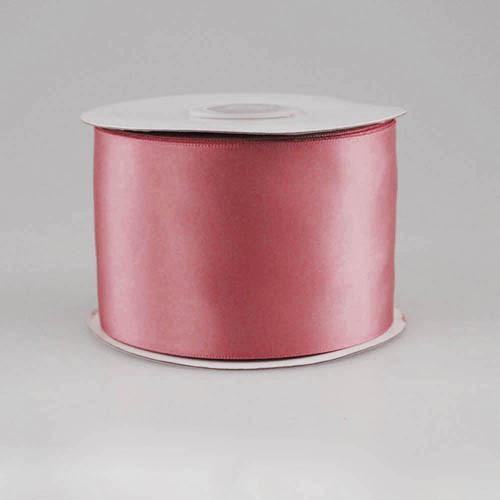 Double Faced Satin Ribbon, 2-1/2-inch, 25-yard, Mauve