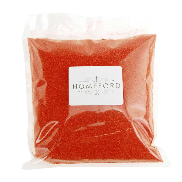 Fine Colored Art Sand Vase Filler, 1-Pound Bag, Red