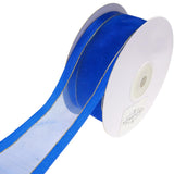 Gold-Lined Satin Edge Organza Ribbon, 1-1/2-Inch, 25-Yard