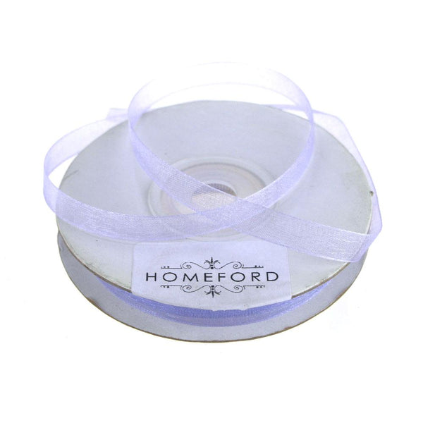 Sheer Organza Ribbon, 1/4-inch, 25-yard, Iris