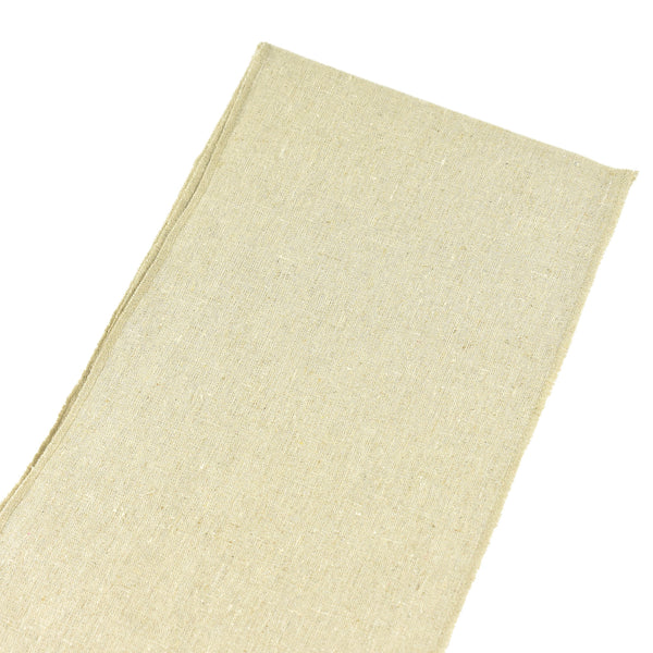 Natural Linen Chair Sash Selvage Edge, 8-Inch, 3-Yard