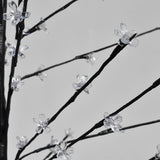 Artificial Cherry Blossom Tree, 150 Lights, Warm White, 6-Feet