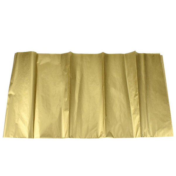 Metallic Gift Tissue Paper, Gold, 20-Inch, 3-Count