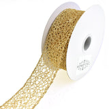 Glitter Webbing Wired Ribbon, 1-1/2-Inch, 10-Yard