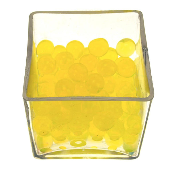 Magic Water Beads Jelly Balls Vase Filler, X-Large, 225g, Yellow