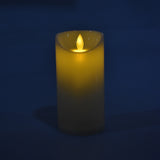 LED Plastic Swinging Flame Candle, 6-Inch