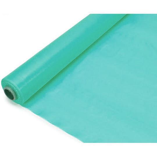 Banquet Plastic Table Roll, 40-Inch x 100-Feet, Aqua