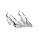 Acrylic Plastic High Heel Pumps Favors, 3-1/2-Inch, 12-Count - Clear