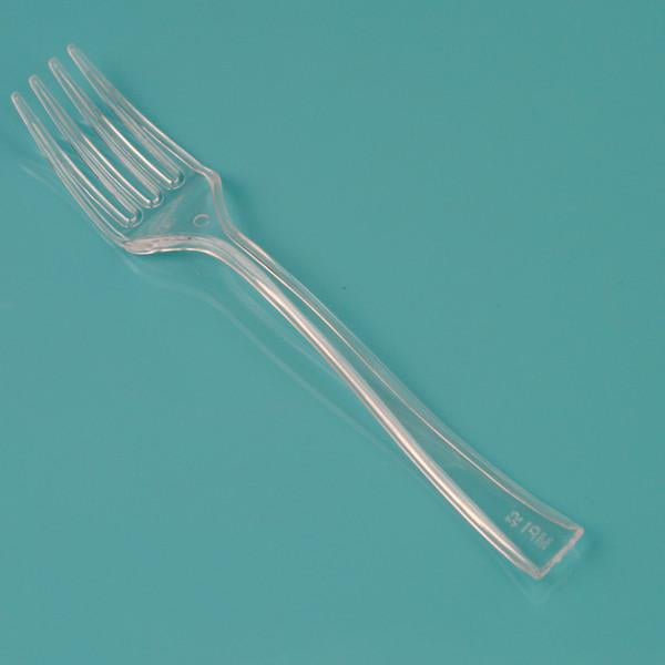 Plastic Mini Dessert Forks Serving-ware, 36-Piece, Clear