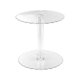 Acrylic Cake Stand, 12-Inch, 6-Count - Clear