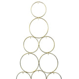 Metal Christmas Tree Hanging Ornament Rack, 42-Inch - Gold