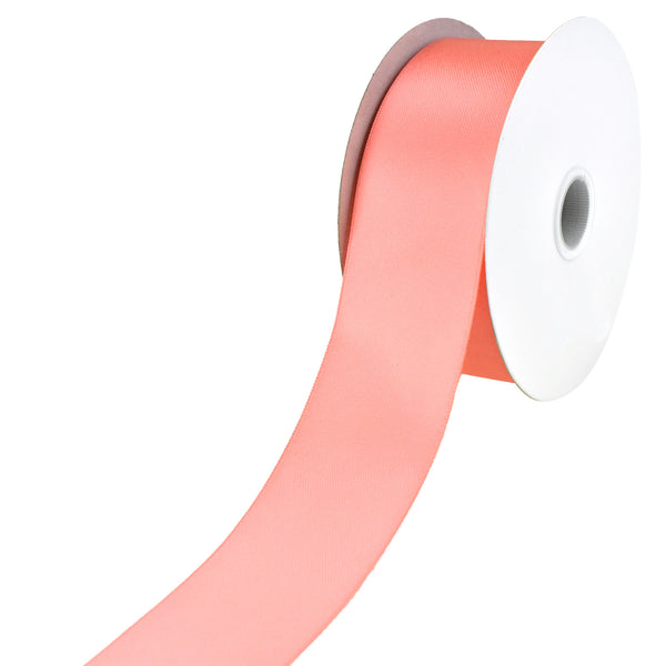 Double Faced Satin Ribbon, 1-1/2-Inch, 25-Yard - Coral