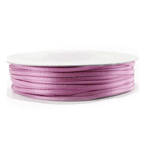 Double Faced Satin Ribbon, 1/16-inch, 100-yard, Rosy Mauve