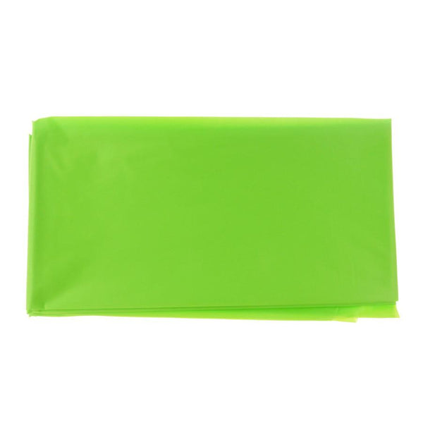 Plastic Table Cover, Rectangular, 54-Inch x 108-Inch, Apple Green