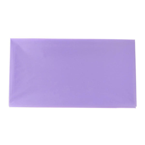 Plastic Table Cover, Rectangular, 54-Inch x 108-Inch, Lavender